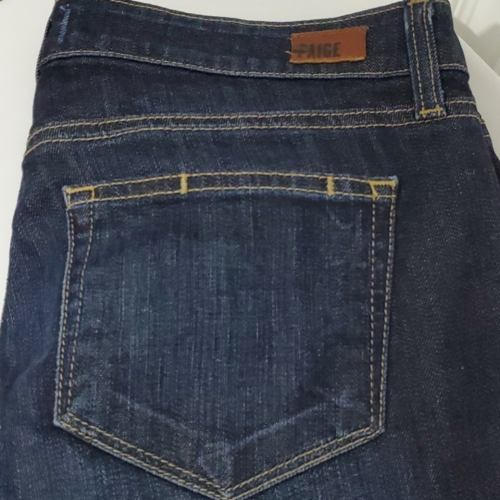 EUC PAIGE JAX RAW HEM BERMUDA (SZ 28) - Picture 3 of 9